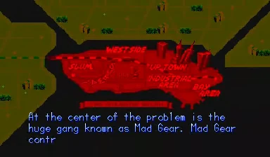 Final Fight gameplay screen