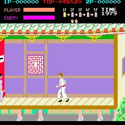 Pantalla de Kung-Fu Master