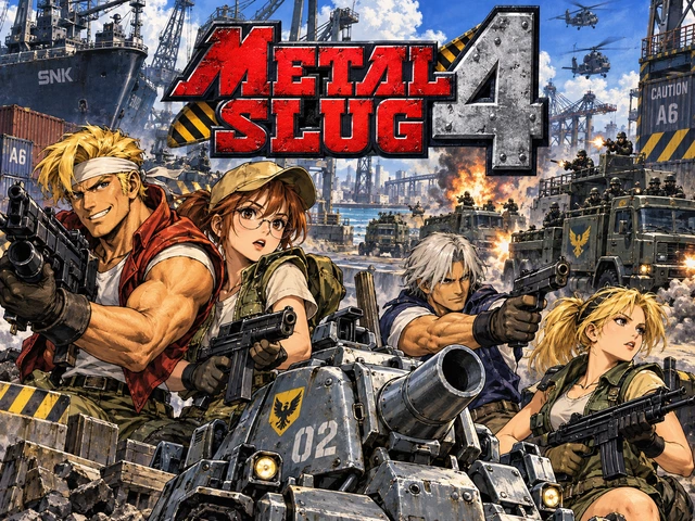 Pantalla de Metal Slug 4