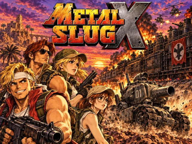Pantalla de Metal Slug X